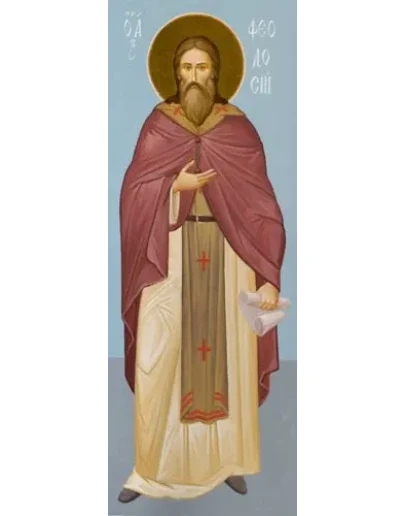 Феодосий Киево-Печерский, прп_001(81х221см)