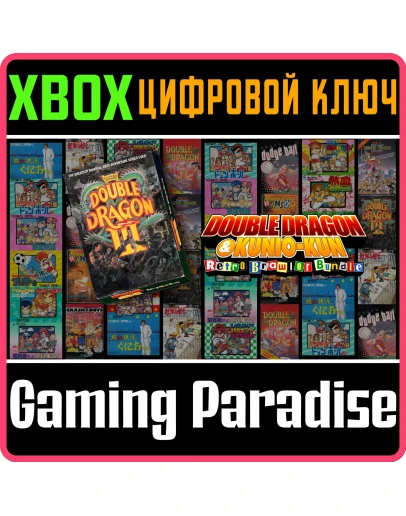 DOUBLE DRAGON THE SACRED STONES XBOX ONEX/SKEY