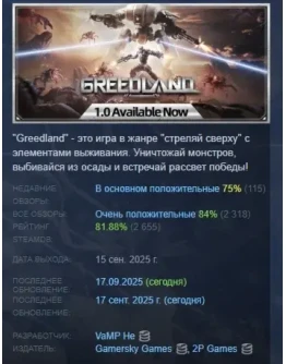 Greedland АВТОДОСТАВКА STEAM GIFT РОССИЯ Greedland АВТОДОСТАВКА STEAM GIFT РОССИЯ