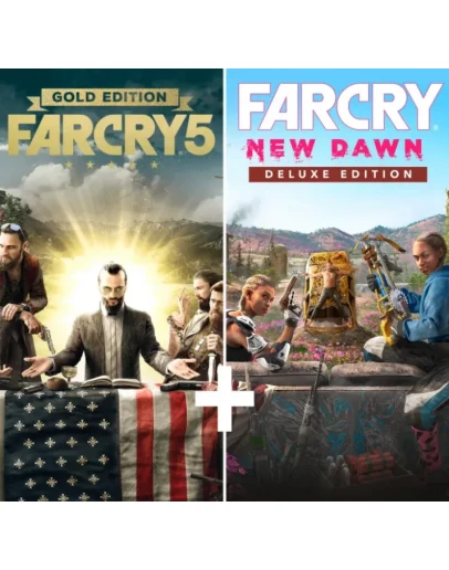 Far Cry 5 Gold + Far Cry New Dawn DeluxeSTEAM Аккаунт