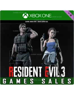 RESIDENT EVIL 3 НАБОР КЛАССИЧЕСКИХ КОСТЮМОВXBOXКЛЮЧ