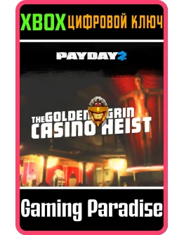 PAYDAY 2 CRIMEWAVE EDITION The Golden Grin Casin XBOX