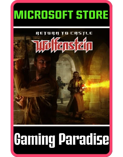 Return to Castle Wolfenstein(PC WIN)КЛЮЧ