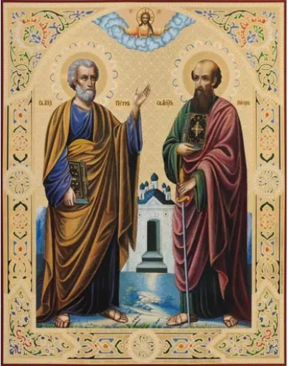 Петр и Павел, апп_006(78х100см)