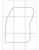 FORD MONDEO 2015-- Лекала автоковриков, вектор