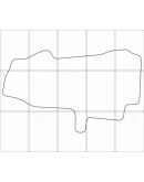 FORD TRANZIT 2008-- (3 mats) Лекала автоковриков