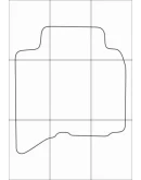 GREAT WALL HOVER 2004-- Лекала автоковриков