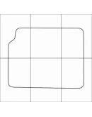 HONDA ACCORD 1993-1998 Лекала автоковриков