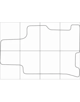 HONDA ACCORD 2013-- Лекала автоковриков