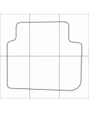 HONDA ACCORD 2013-- Лекала автоковриков