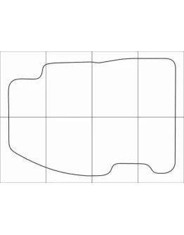 HONDA CIVIC 4D (japan) 1997-1999 Лекала автоковриков