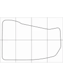 HONDA CIVIC 4D (japan) 1997-1999 Лекала автоковриков