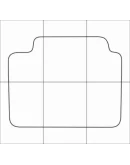 HONDA CIVIC 4D (japan) 1997-1999 Лекала автоковриков