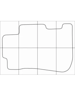 HONDA CIVIC 4D sedan 2001-2006 Лекала автоковриков