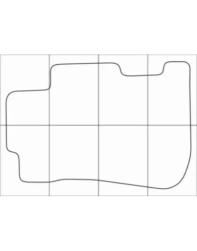 HONDA CIVIC 4D sedan 2001-2006 Лекала автоковриков HONDA CIVIC 4D sedan 2001-2006 Лекала автоковриков