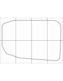 HONDA CIVIC 4D sedan 2001-2006 Лекала автоковриков HONDA CIVIC 4D sedan 2001-2006 Лекала автоковриков