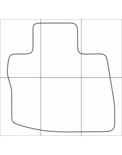 HONDA CIVIC 5D hatch 2006-2012 Лекала автоковриков HONDA CIVIC 5D hatch 2006-2012 Лекала автоковриков