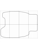 HONDA CIVIC 5D hatch 2006-2012 Лекала автоковриков HONDA CIVIC 5D hatch 2006-2012 Лекала автоковриков