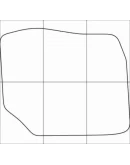 HONDA CIVIC 5D hatch 2012-- Лекала автоковриков