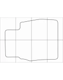 HONDA CIVIC 5D hatch 2012-- Лекала автоковриков