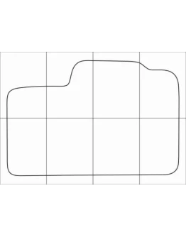 HONDA CR-V 2002-2005 Лекала автоковриков