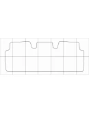 HONDA CR-V 2005-2007 Лекала автоковриков