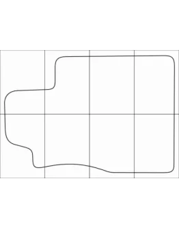 HONDA CR-V 2012-15 Лекала автоковриков