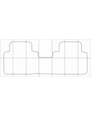 HONDA CR-V 2012-15 Лекала автоковриков