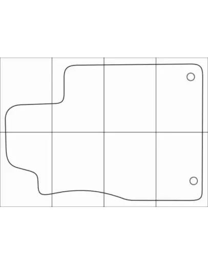 HONDA CR-V 2015-- Лекала автоковриков