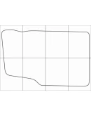 HONDA HR-V 2002-- Лекала автоковриков