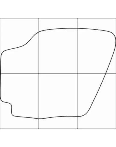 HONDA JAZZ 2004-2009 Лекала автоковриков