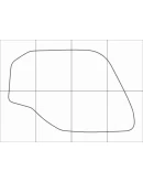 HONDA JAZZ 2004-2009 Лекала автоковриков