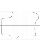 HONDA JAZZ 2009-- Лекала автоковриков