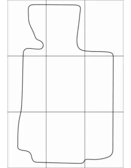 HONDA LEGEND 2008-- (автомат) Лекала автоковриков