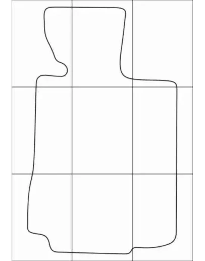 HONDA LEGEND 2008-- (автомат) Лекала автоковриков