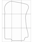 HONDA LEGEND 2008-- (автомат) Лекала автоковриков