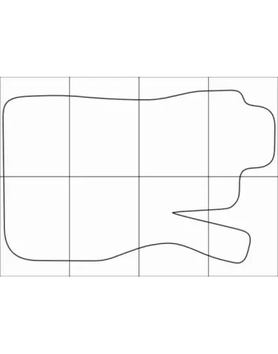 HYUNDAI ACCENT 2000-- Лекала автоковриков