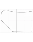 HYUNDAI COUPE 2008-- Лекала автоковриков