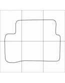 HYUNDAI COUPE 2008-- Лекала автоковриков