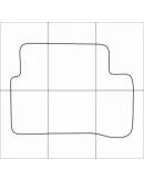 HYUNDAI COUPE 2008-- Лекала автоковриков