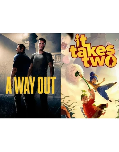 A Way Out + It Takes Two STEAM Аккаунт