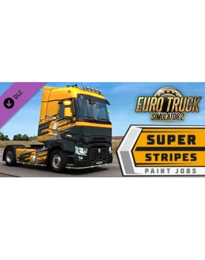 Euro Truck Simulator 2 - Super Stripes Paint Jobs Pack