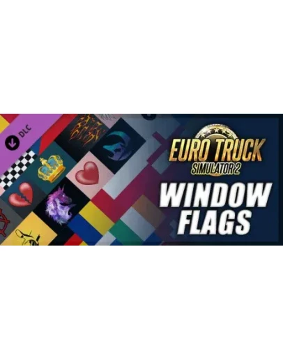 Euro Truck Simulator 2 - Window Flags DLC - STEAM RU