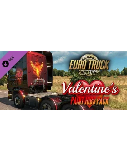 Euro Truck Simulator 2 - Valentine's Paint Jobs Pack