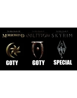 The Elder Scrolls III + IV-GOTY + SkyrimSTEAM Аккаунт