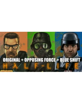 Half-Life +Opposing Force +Blue ShiftSTEAMна 90 дней