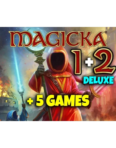 Magicka 2 Deluxe + Magicka + 5 игрSTEAM Аккаунт