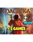 Magicka 2 Deluxe+Magicka+5 игрSTEAM Аккаунтна 90 дней