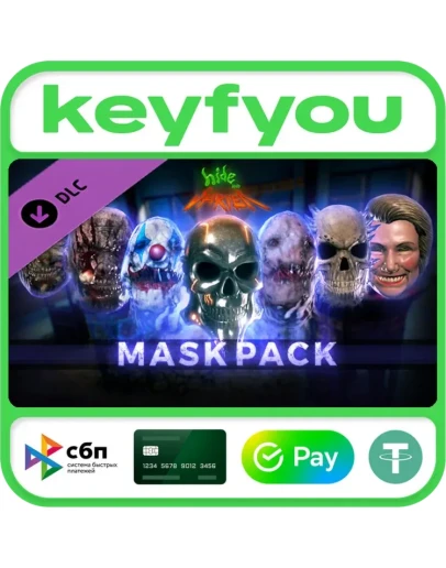 Hide and Shriek - Mask Pack / STEAM DLC КЛЮЧ