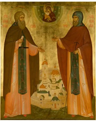 Амфилохий и Иов Почаевские, прпп_001(260х321см)